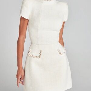 Simone White Dress